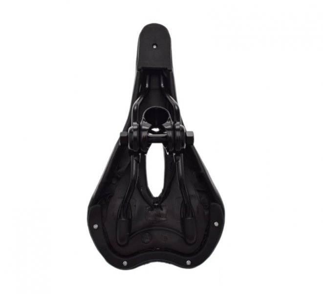 Siedzenie rowerowe mtb czarno/czerwone | AWR2083 - zdjęcie 2