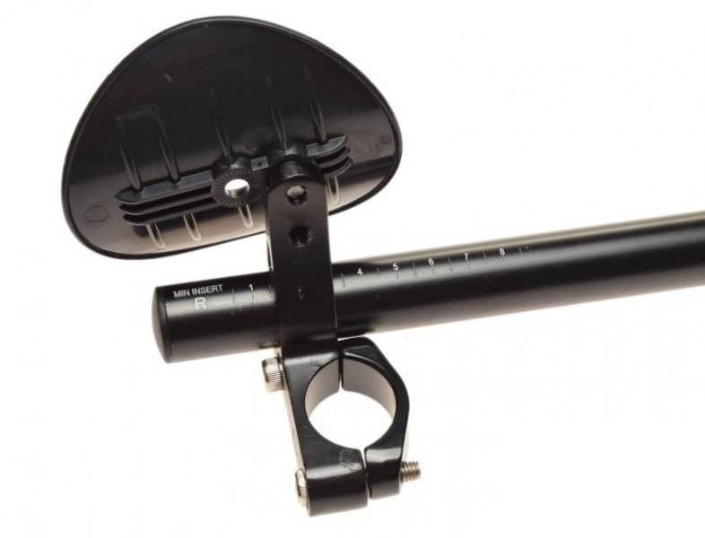 Kierownica rowerowa czarna lemondka aero - zdjęcie 2