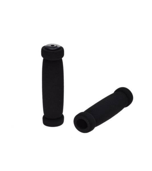 Chwyt kierownicy rowerowy gąbka czarny 12 cm