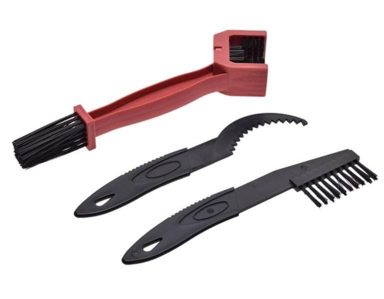 Szczotka do czyszczenia napędu rowerowego 3 szt. - zdjęcie 2