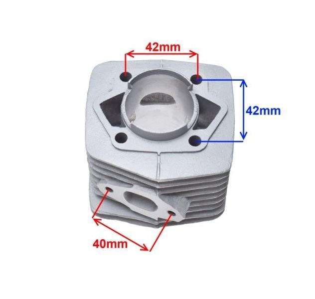Cylinder silnik rowerowy 50 cc kpl 2t | AWRC0021 - zdjęcie 2