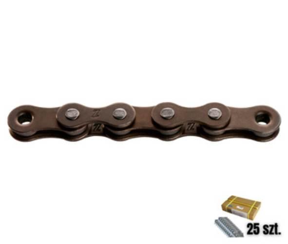Łańcuch 1rzKMC Z1 Szeroki Brown 112og25 sztuk Folia - zdjęcie 3
