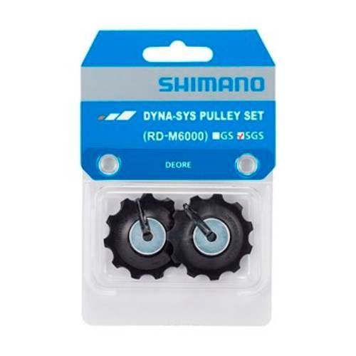 Kółka Przerz Dolne/Napinające Shimano RD-M6000 SGS - zdjęcie 2