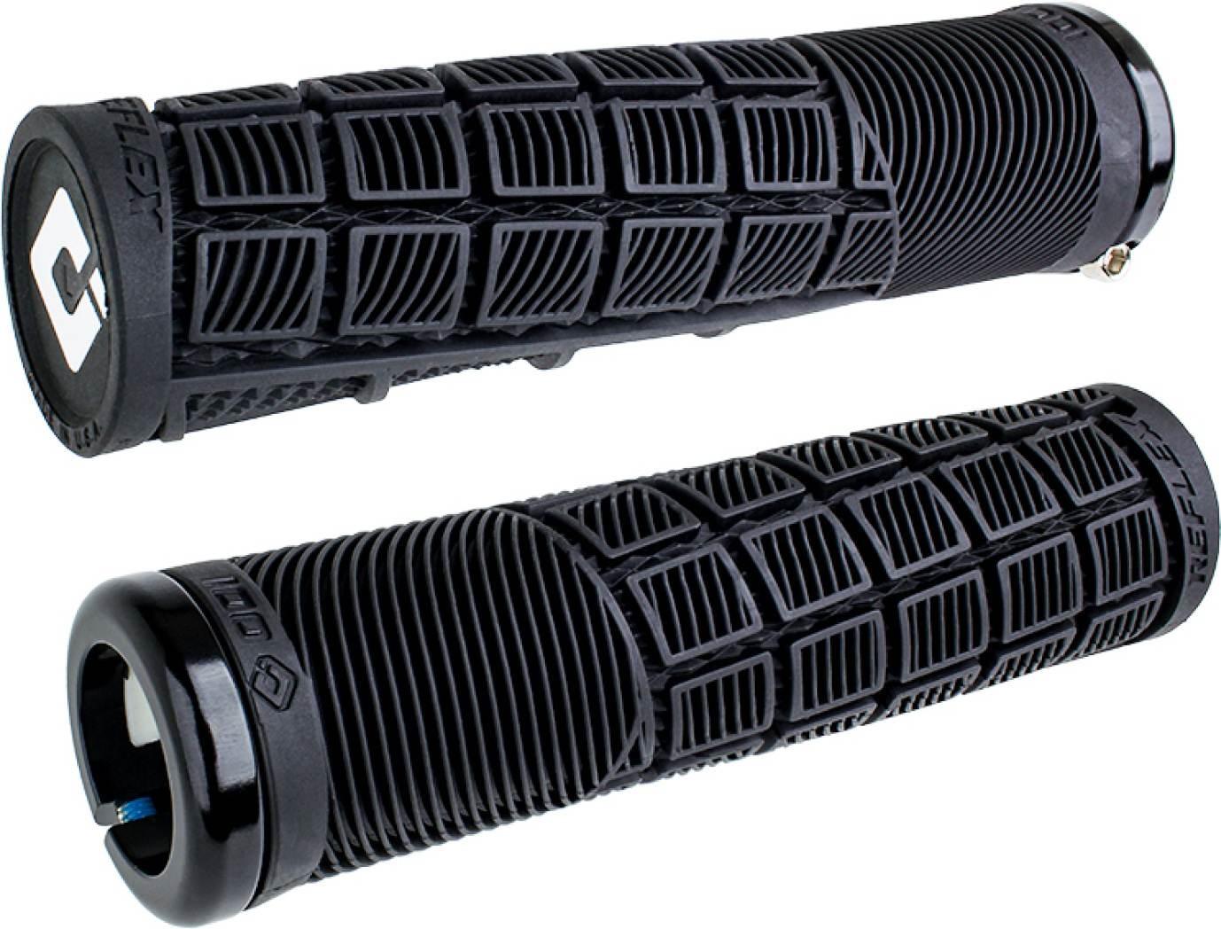 Chwyty kierownicy ODI Grips Reflex v2.1 Lock-On Black clamps - zdjęcie 2