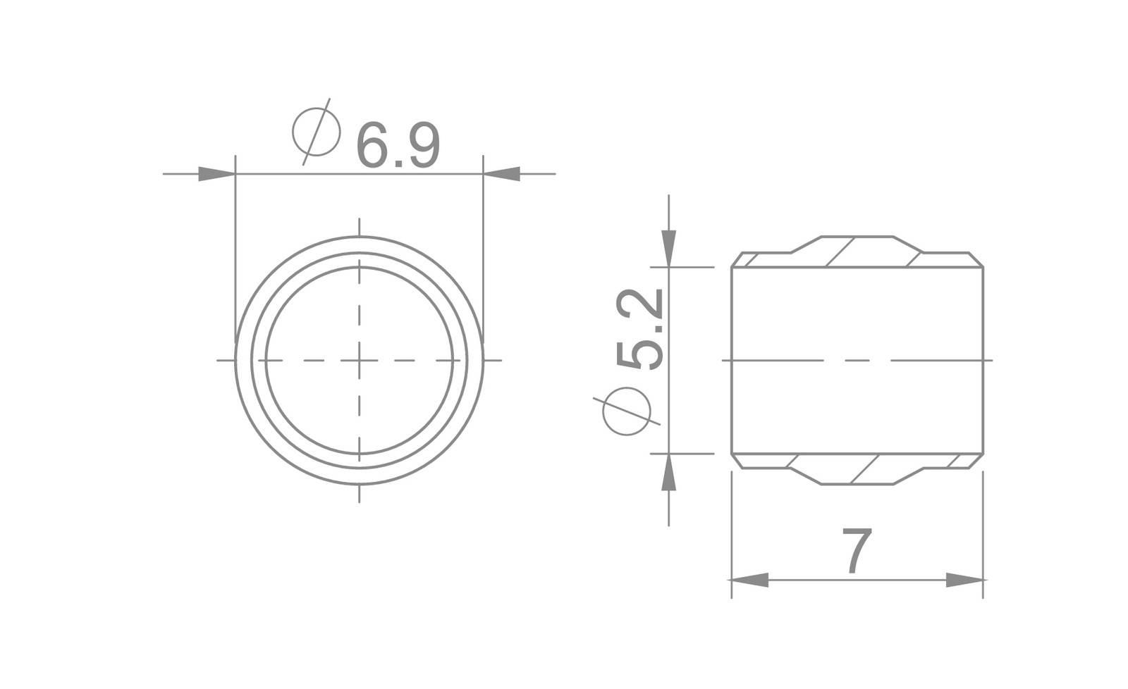Banjo HBP-15 Brakco Formula 5,2mm 50 sztuk - zdjęcie 2