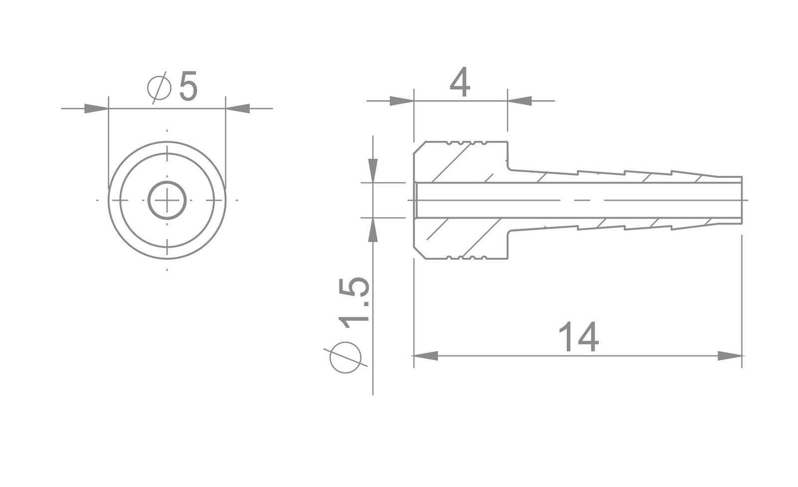 Wkład hydrauliczna HBP-18 Brakco Magura 2,2mm 100 sztuk - zdjęcie 2