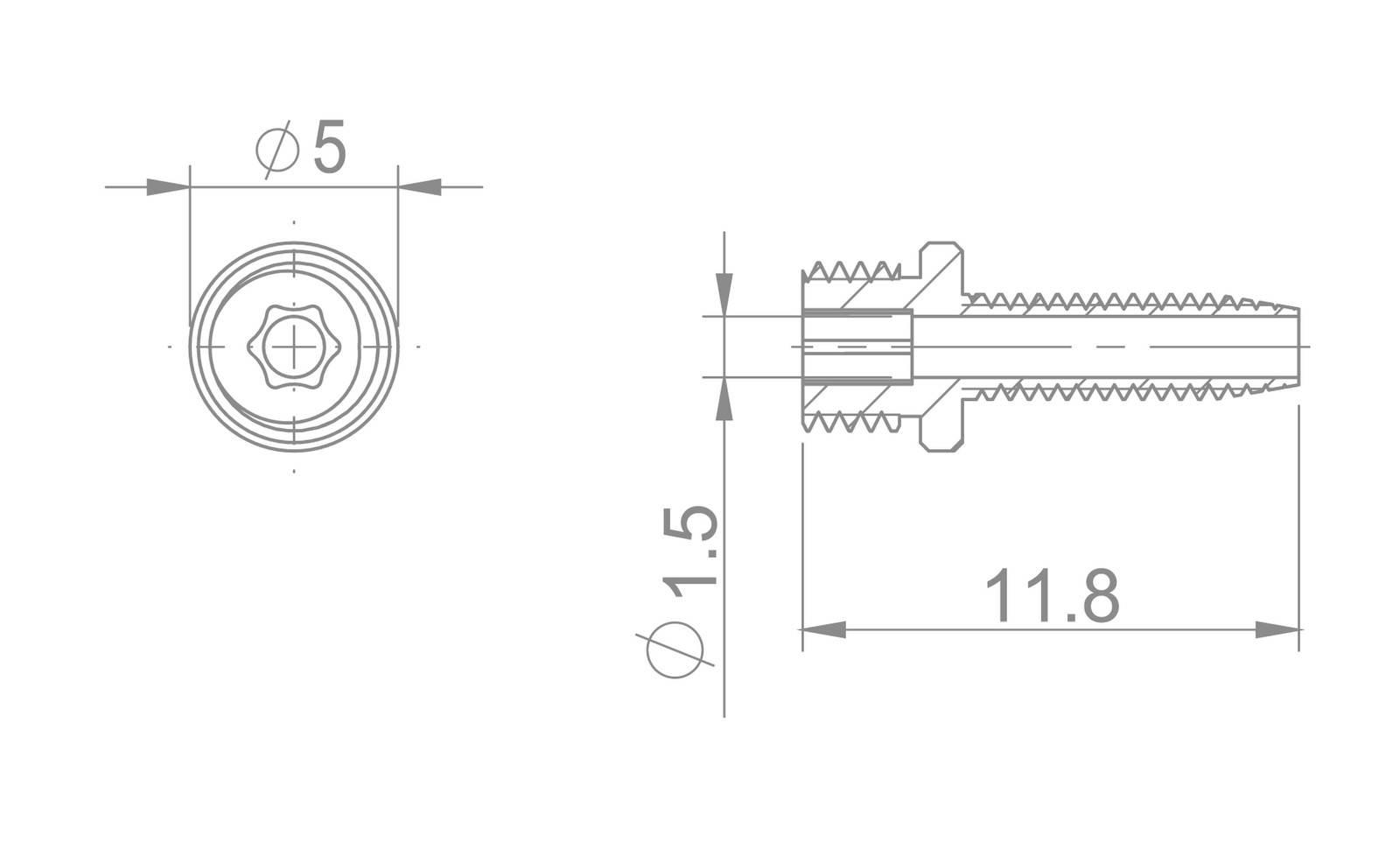 Wkład hydrauliczny HBP-72 Brakco Sram 2,1mm 100 sztuk - zdjęcie 2
