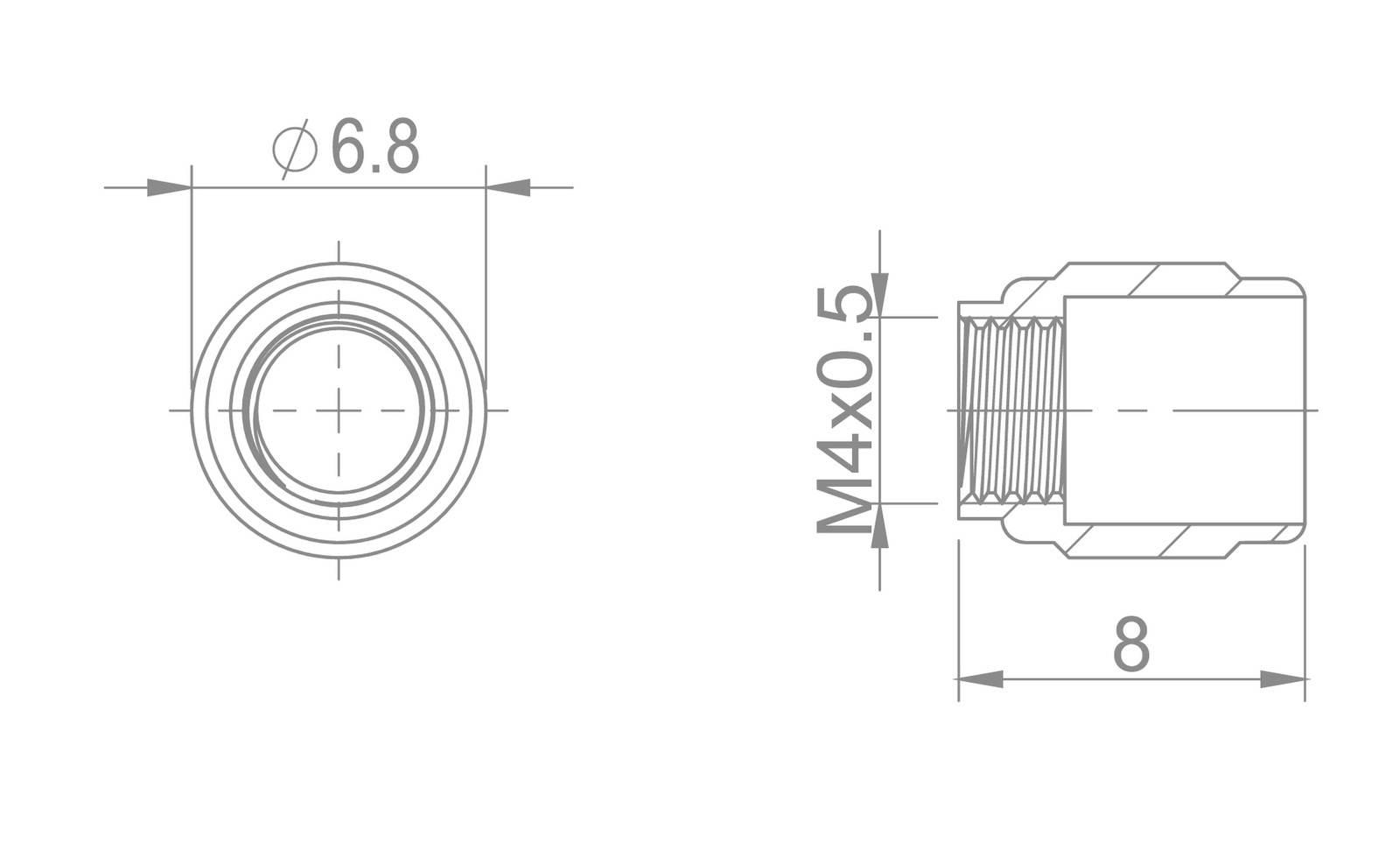 Oliwka HBP-73 Brakco Sram 5,0mm 100 sztuk - zdjęcie 2