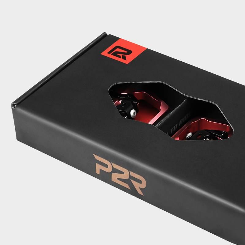Pedały P2R FLATMAN 70SPD 3SB red | P20415 - zdjęcie 2