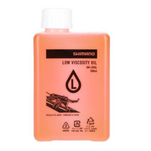 Olej Mineralny Shimano Oil Low Viscose Bottle 1L - zdjęcie 3