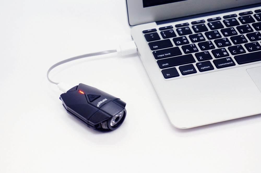 Lampa Przednia Infini Super Lava Black Usb - zdjęcie 2