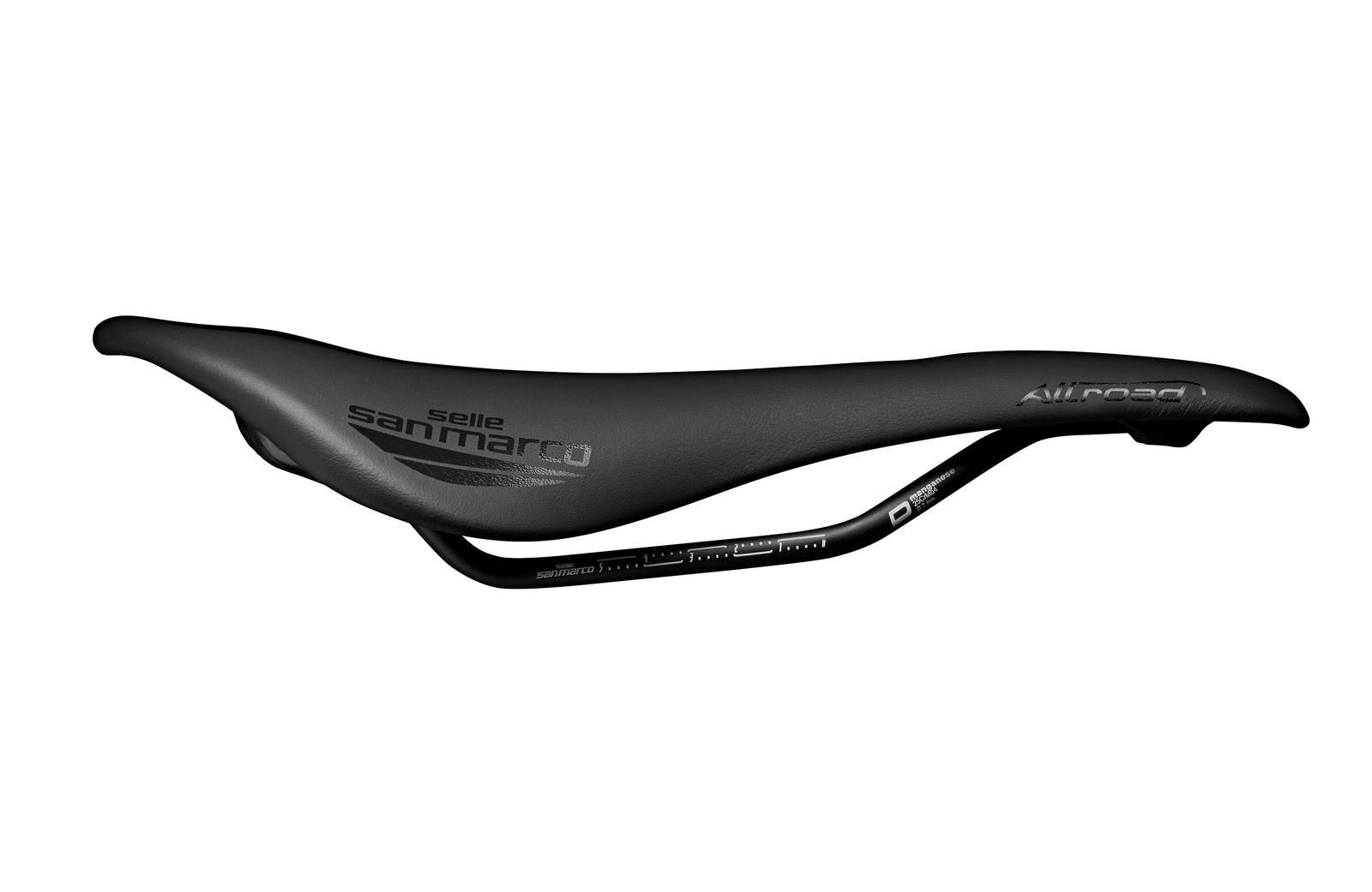 Siodełko ALLROAD DYNAMIC WIDE OPEN czarne - zdjęcie 2