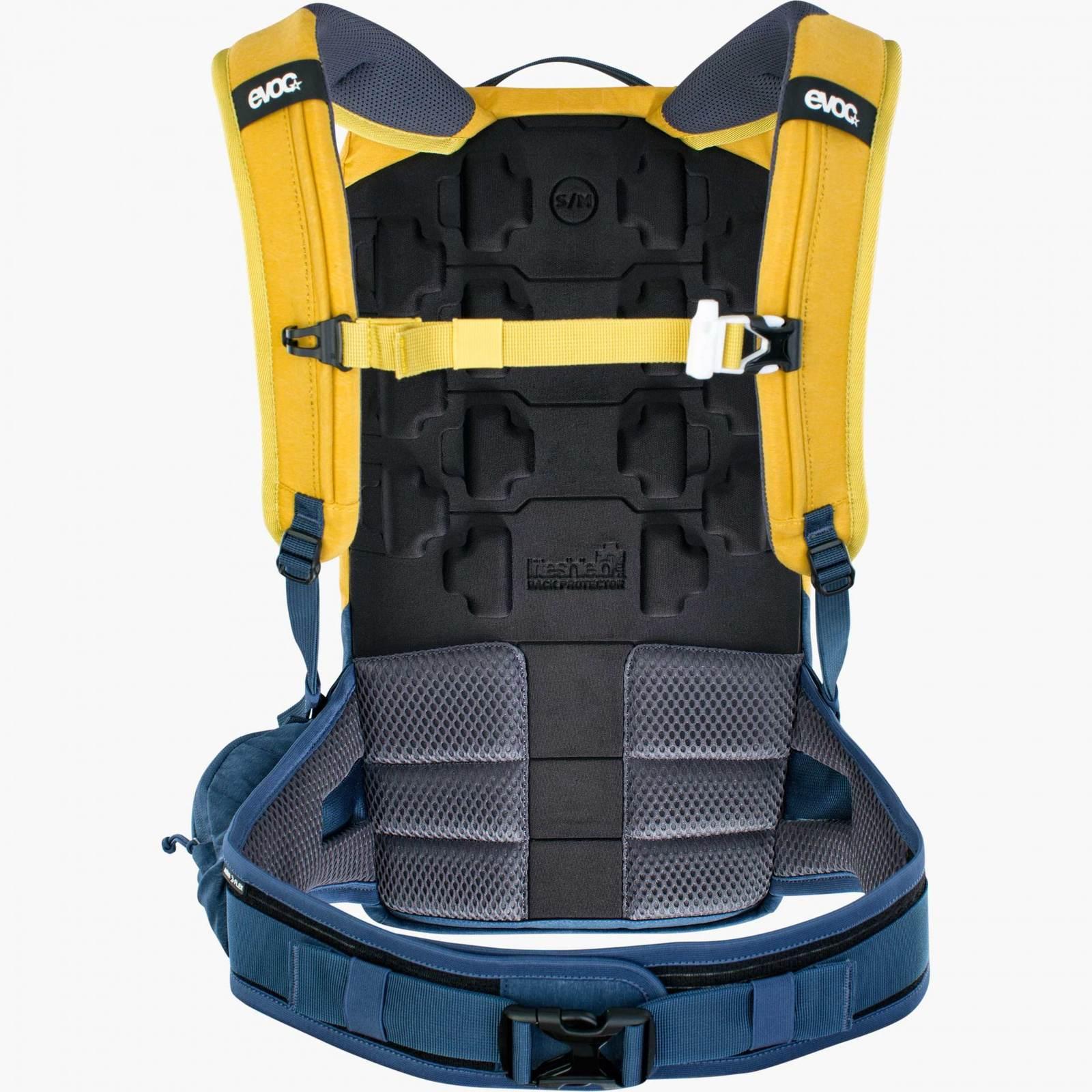 Plecak Evoc TRAIL PRO 10l curry-denim rozmL/XL - zdjęcie 2