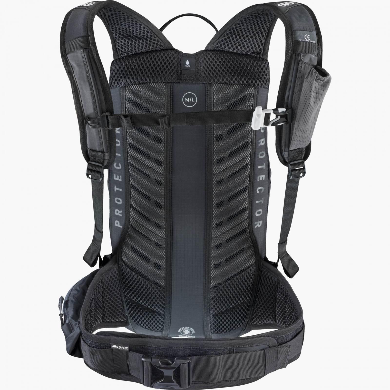 Plecak Evoc FR LITE RACE carbon grey black rozmi - zdjęcie 2