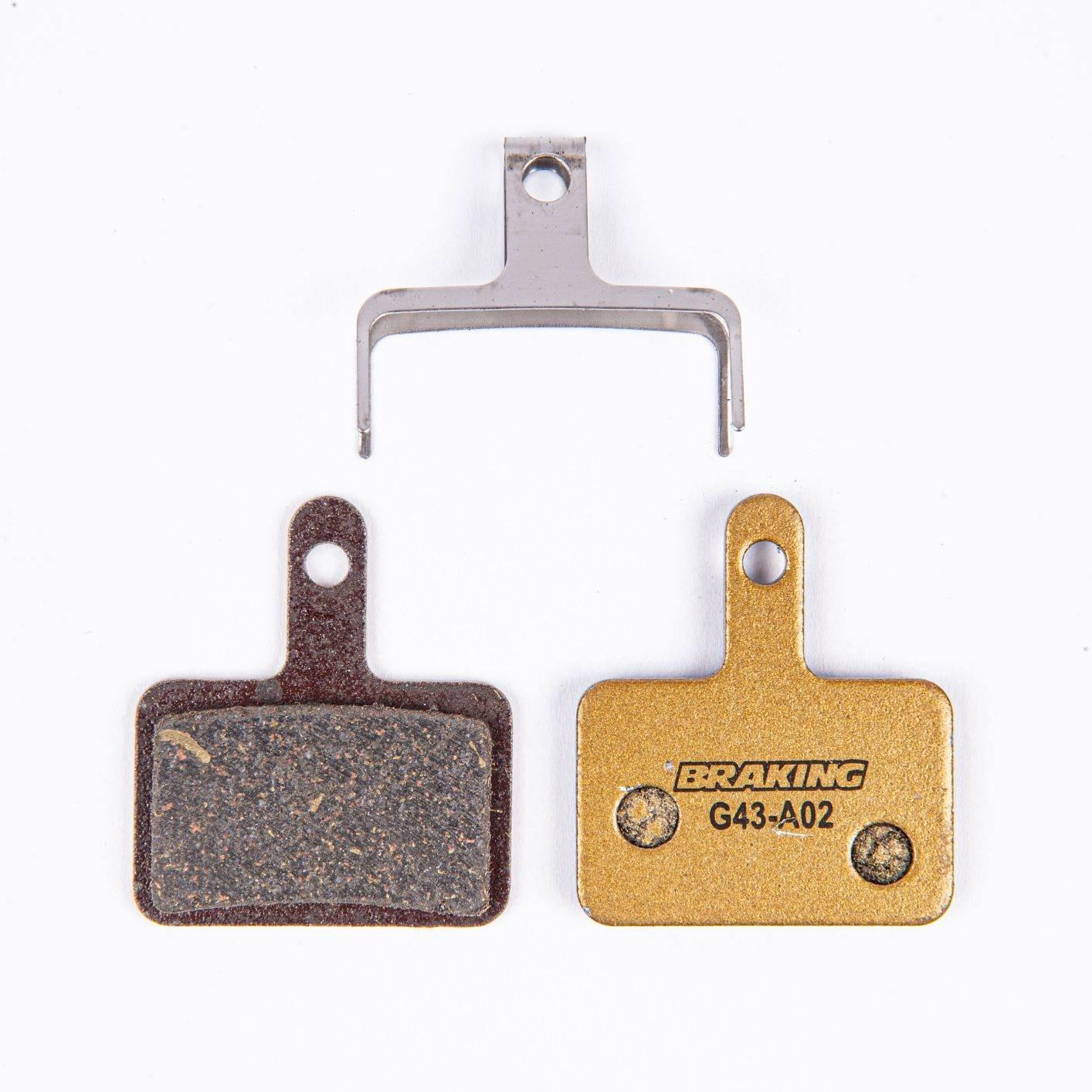 Klocki Hamulcowe Rowerowe Braking Carbo-Metallic P20005 Shimano Deore