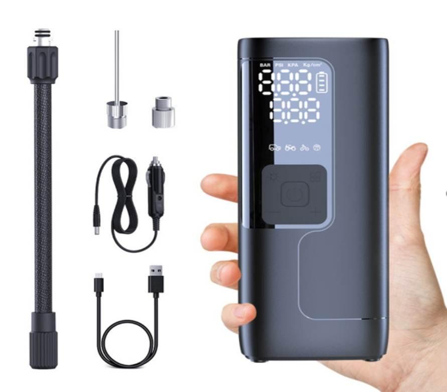 Mini Kompresor Powietrza Pompka Do Roweru Skutera Motocykla Samochodu 150 Psi