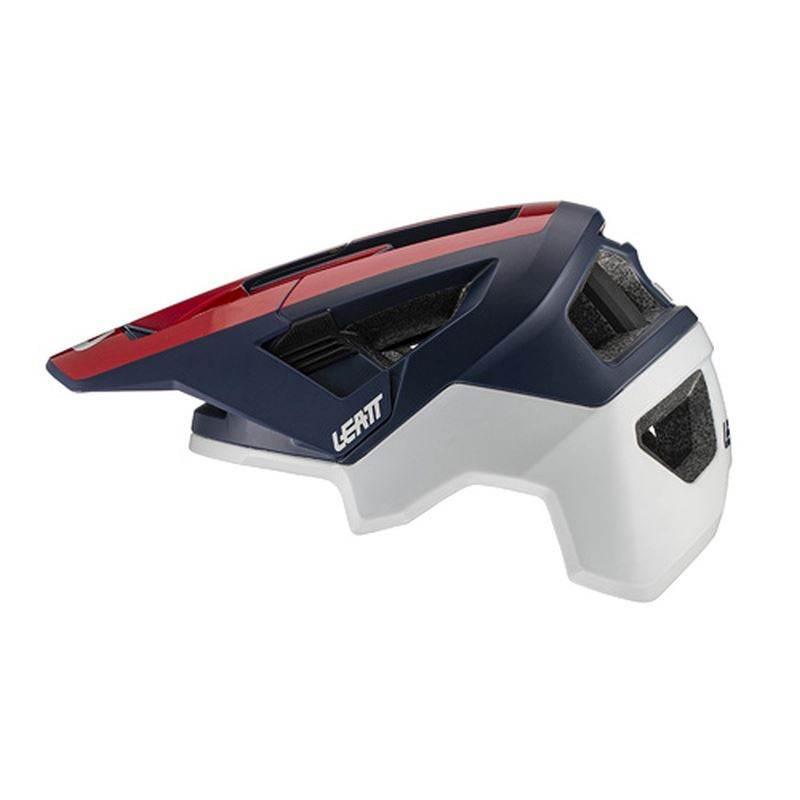 Leatt Kask Rowerowy Mtb Allmtn 4.0 V21.1 Helmet Chilli Kolor Biały/Czerwony