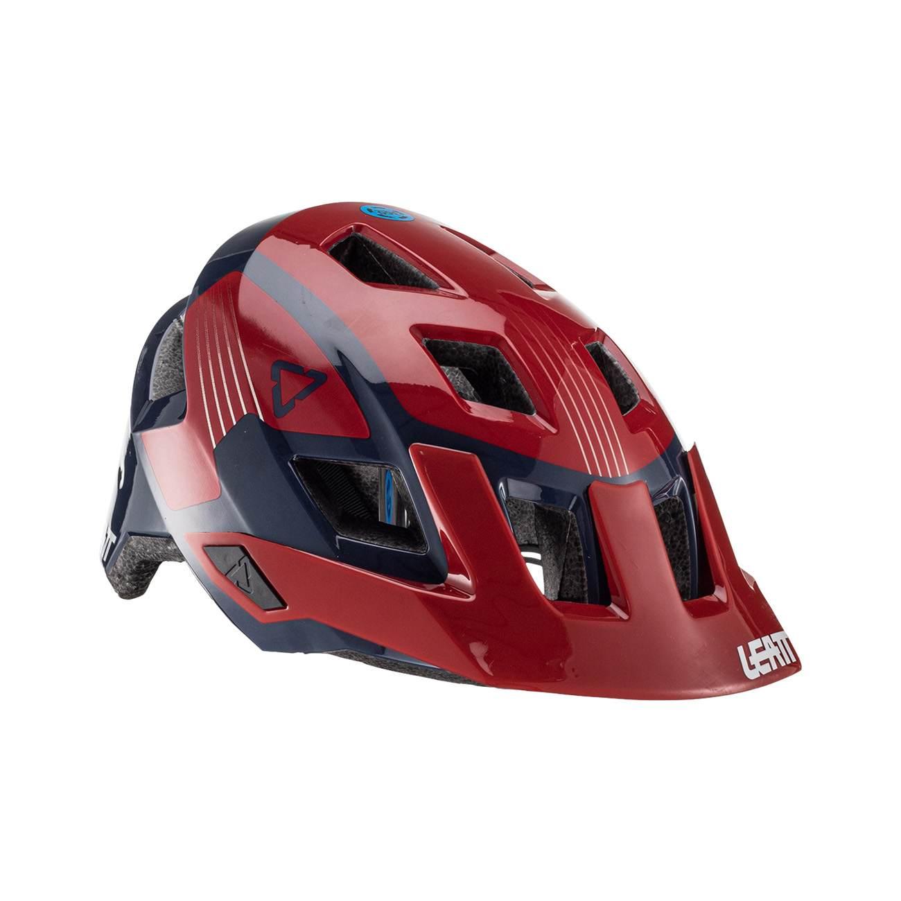 Leatt Kask Rowerowy Dziecięcy Mtb Allmtn 1.0 Junior V22 Helmet Chilli Kolor