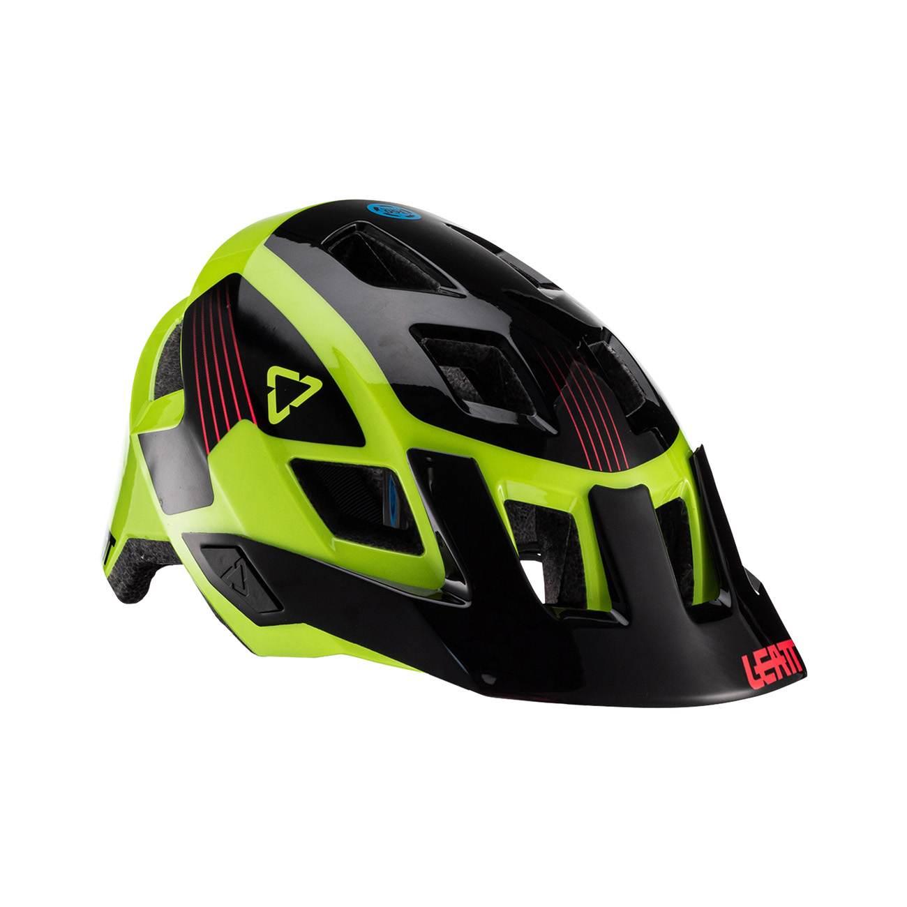 Leatt Kask Rowerowy Dziecięcy Mtb Allmtn 1.0 Junior V22 Helmet Lime Kolor Ż