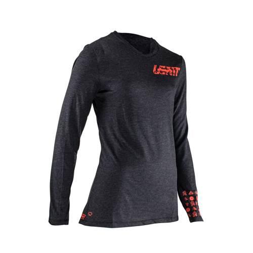 Leatt Koszulka Rowerowa Damska Mtb Gravity 2.0 Jersey Black Kolor Czarny Ro