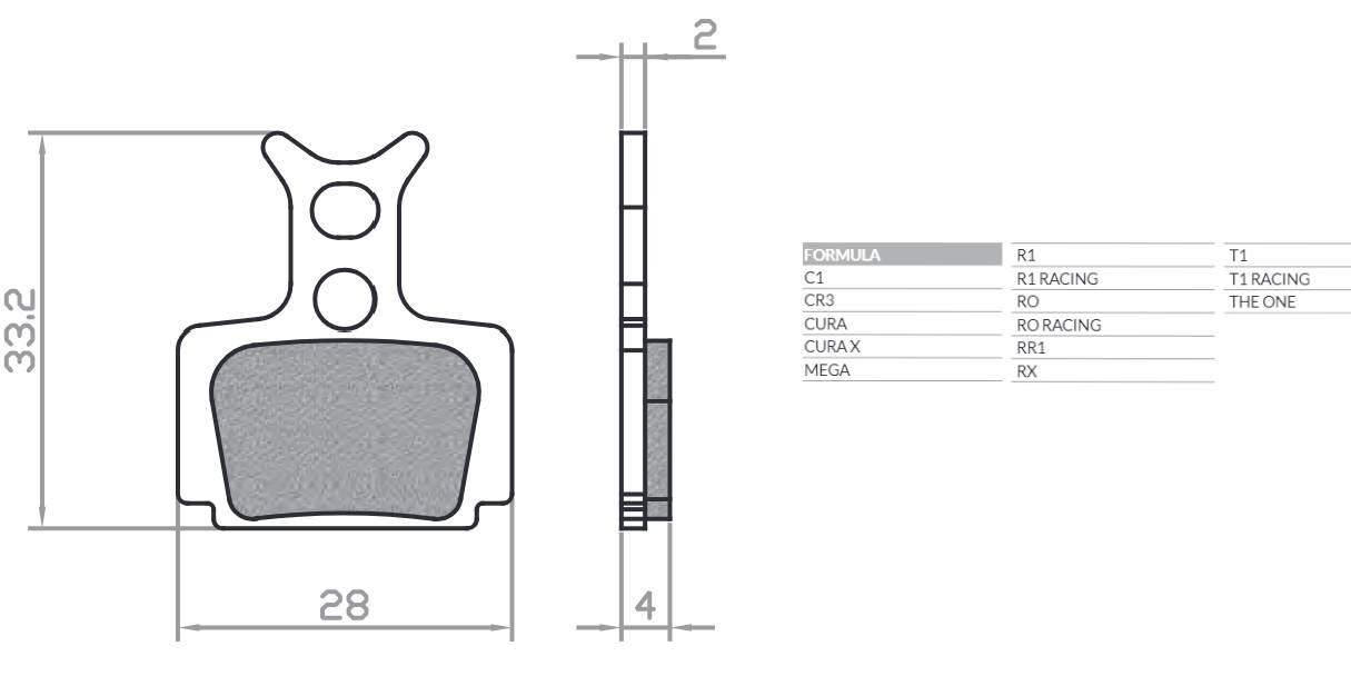 Brenta Bike Klocki Hamulcowe Rowerowe Sinter Spiekane Metaliczne Mtb Szosa