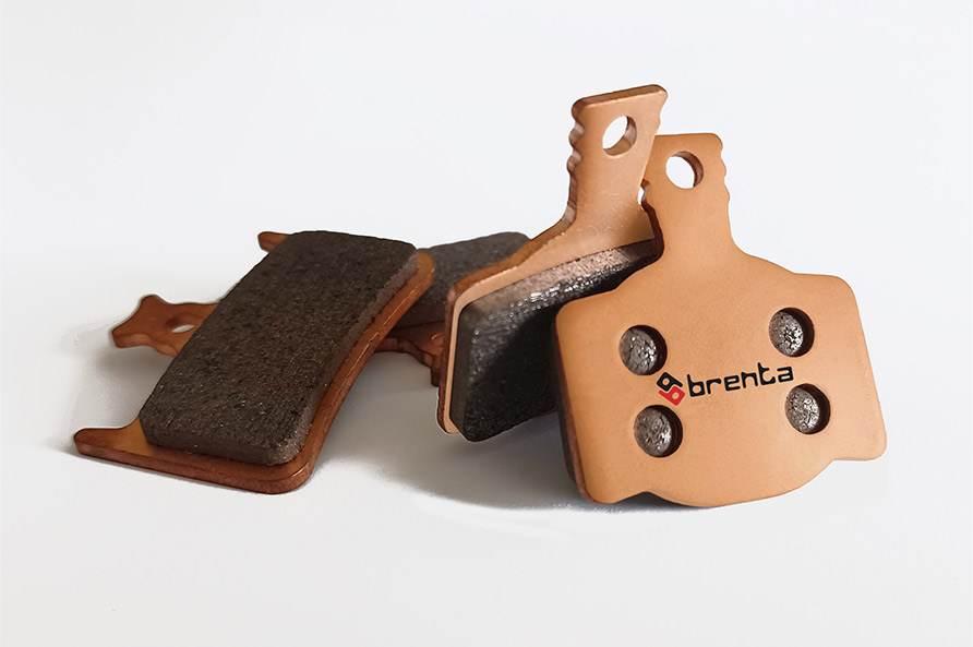 Brenta Bike Klocki Hamulcowe Rowerowe Sinter Spiekane Metaliczne Pasuje Do - zdjęcie 2