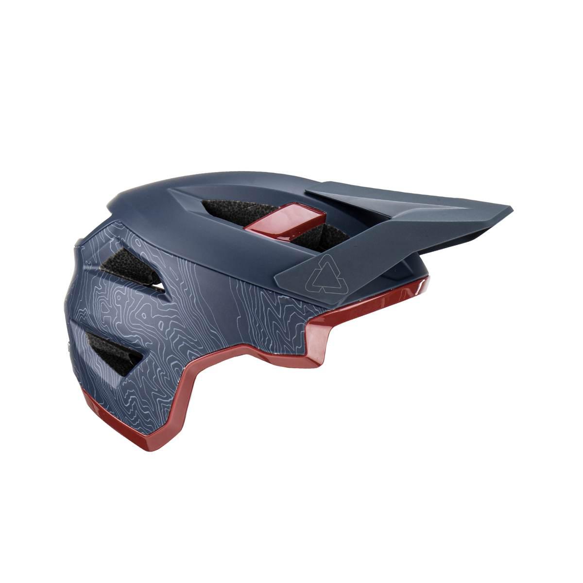 Leatt Kask Rowerowy Mtb Allmtn 3.0 V23 Helmet Shadow Kolor Granatowy/Bordow