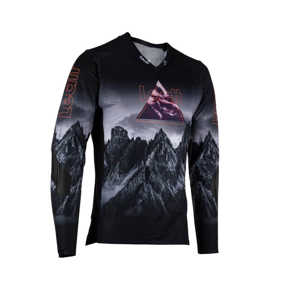 Leatt Koszulka Rowerowa Mtb Gravity 4.0 Jersey Alpine Kolor Czarny Rozmiar