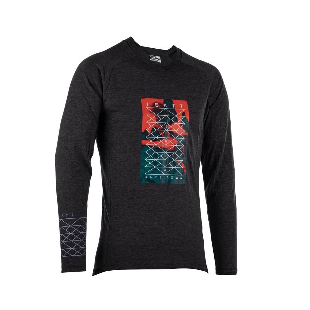 Leatt Koszulka Rowerowa Mtb Gravity 2.0 Jersey Black Kolor Czarny Rozmiar L