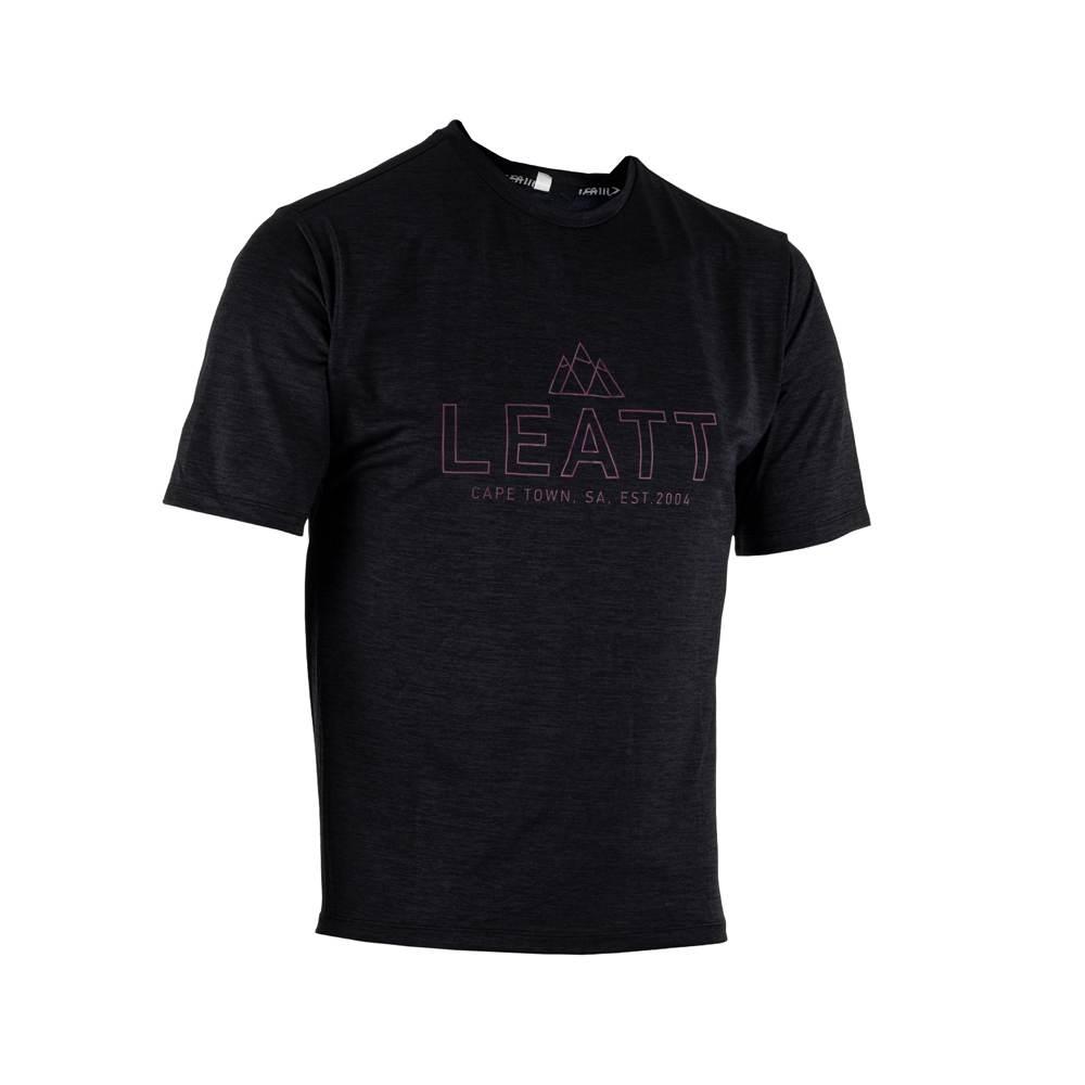 Leatt Koszulka Rowerowa Mtb Trail 1.0 Jersey Black Kolor Czarny Rozmiar Xxl