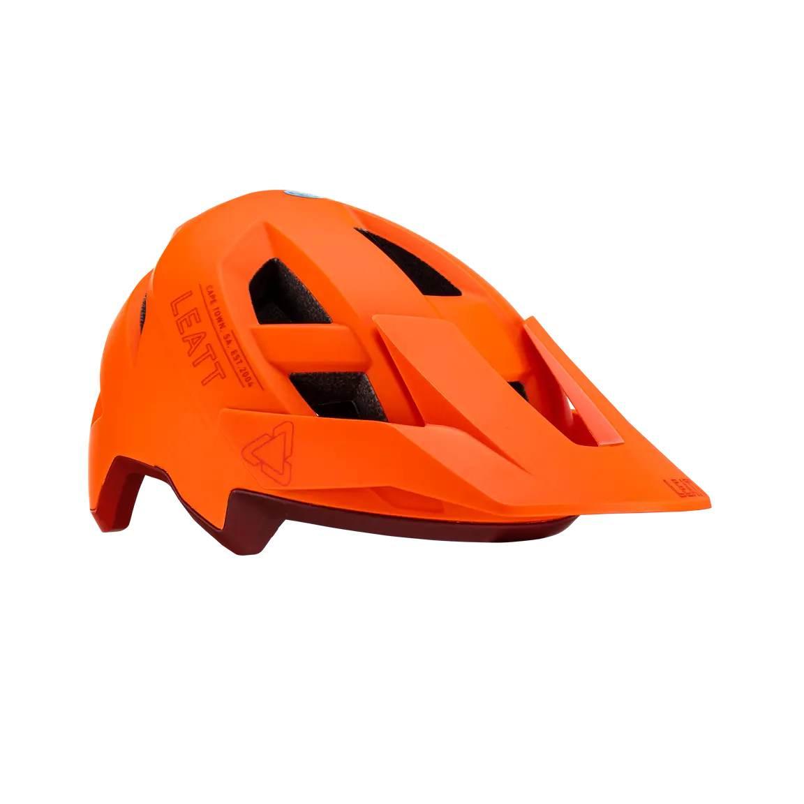 Leatt Kask Rowerowy Mtb Allmtn 2.0 V23 Helmet Flame Kolor Pomarańczowy/Bord - zdjęcie 3