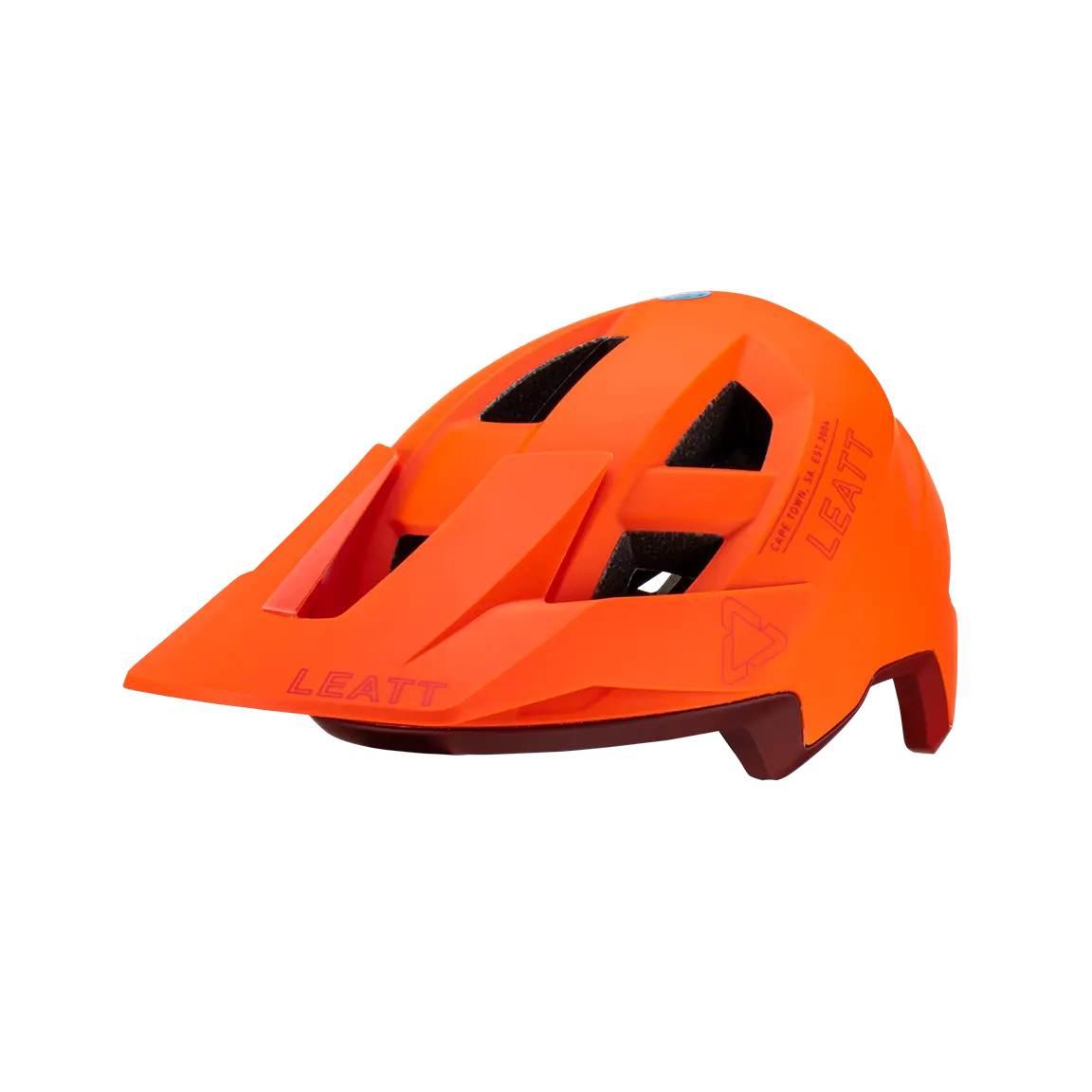 Leatt Kask Rowerowy Mtb Allmtn 2.0 V23 Helmet Flame Kolor Pomarańczowy/Bord - zdjęcie 4