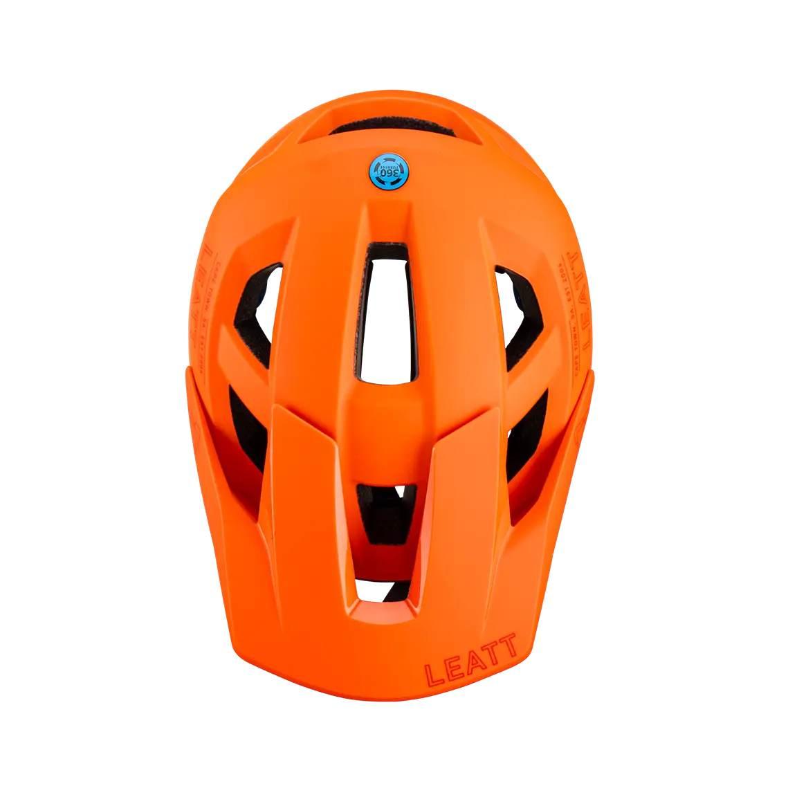Leatt Kask Rowerowy Mtb Allmtn 2.0 V23 Helmet Flame Kolor Pomarańczowy/Bord - zdjęcie 7