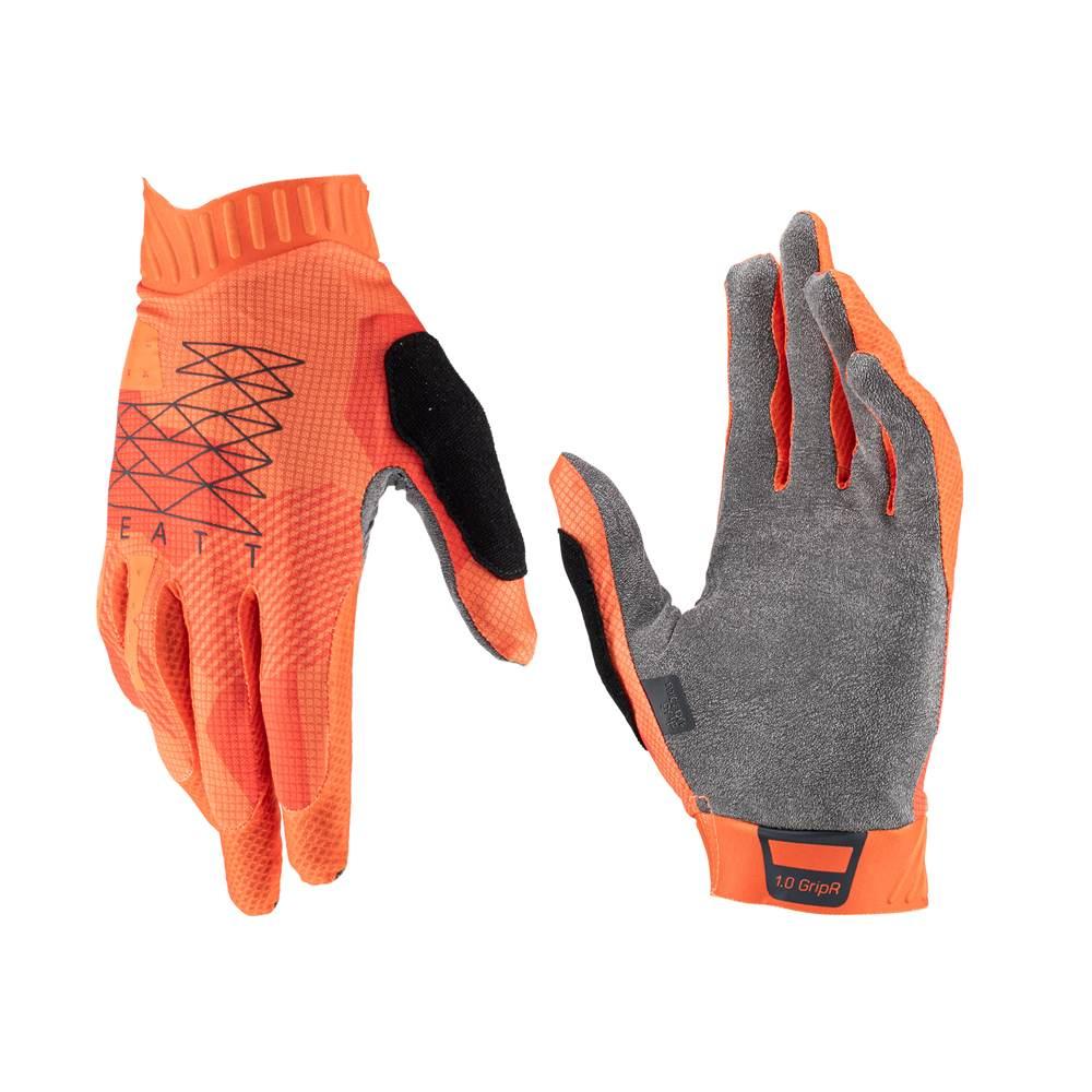 Leatt Rękawice Rowerowe Mtb 1.0 Gripr Glove Flame Kolor Pomarańczowy Rozmia
