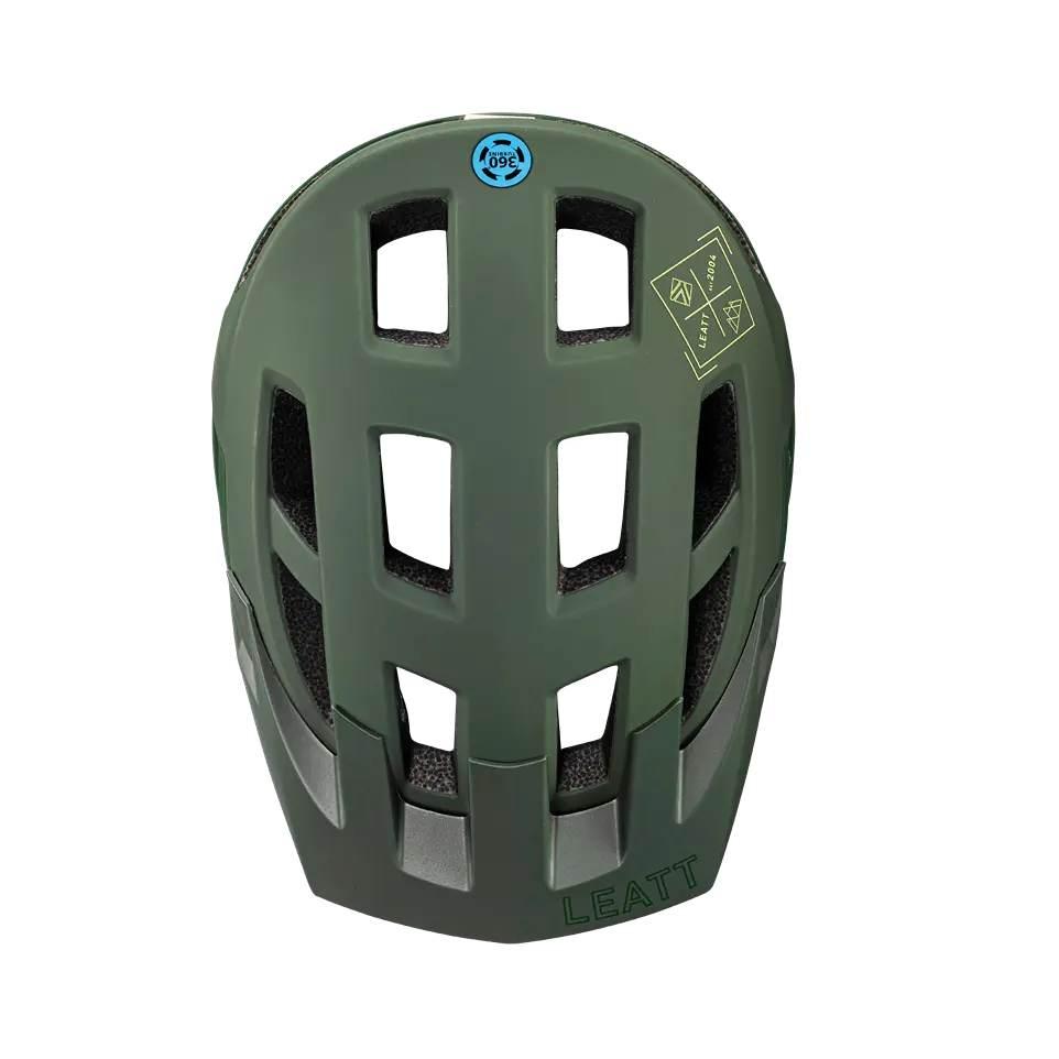 Leatt Kask Rowerowy Mtb Trail 2.0 V24 Spinach Kolor Zielony Rozmiar L 59-63 - zdjęcie 5