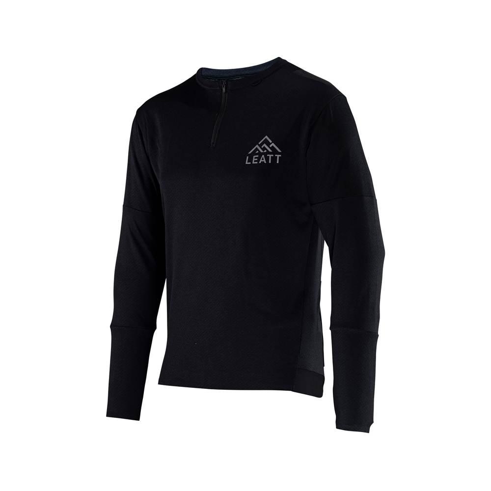 Leatt Koszulka Rowerowa Mtb Trail 4.0 Jersey Black Kolor Czarny Rozmiar L