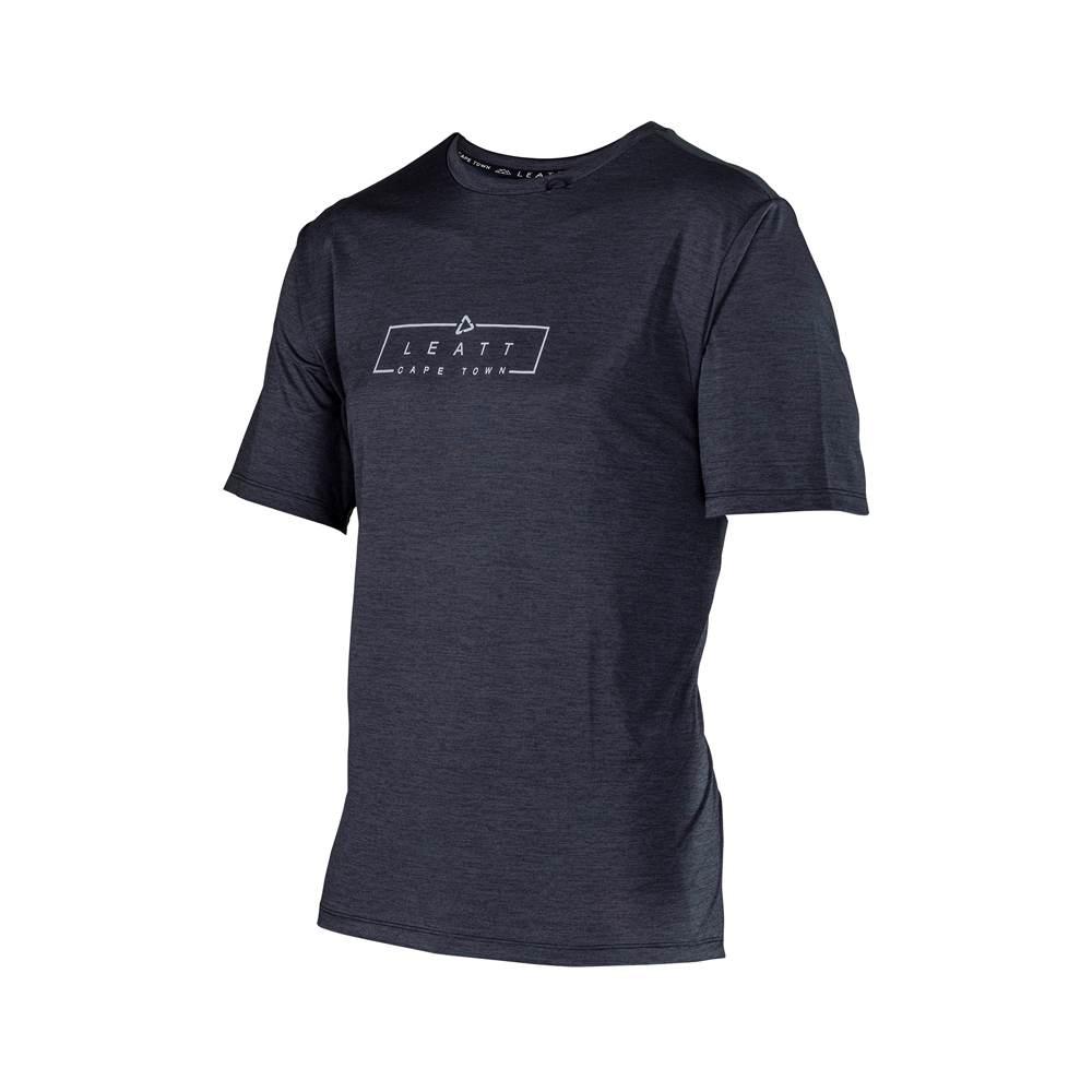 Leatt Koszulka Rowerowa Mtb Trail 1.0 Jersey Black Kolor Czarny Rozmiar M