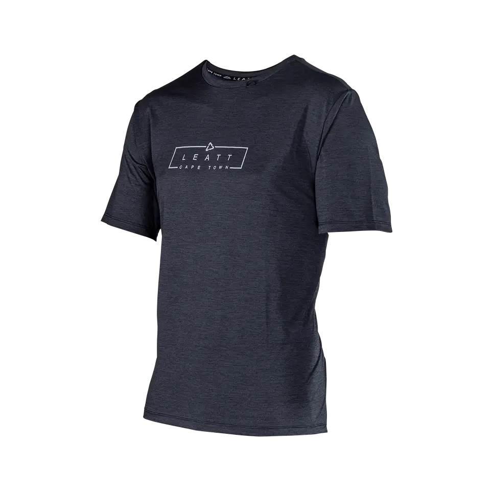 Leatt Koszulka Rowerowa Mtb Trail 1.0 Jersey Black Kolor Czarny Rozmiar L - zdjęcie 4