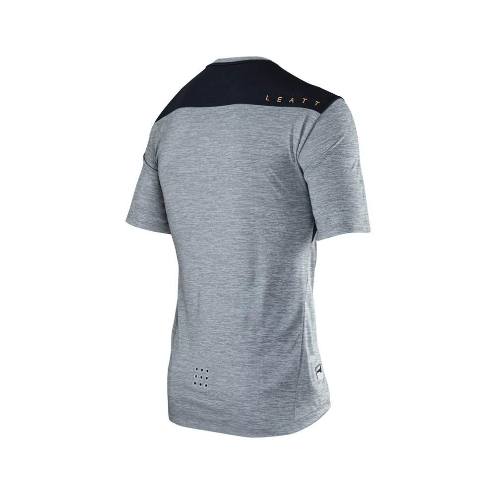 Leatt Koszulka Rowerowa Mtb Trail 1.0 Jersey Granite Kolor Szary Rozmiar Xl - zdjęcie 2