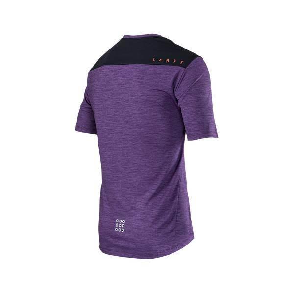 Leatt Koszulka Rowerowa Mtb Trail 1.0 Jersey Velvet Kolor Fioletowy Rozmiar - zdjęcie 2