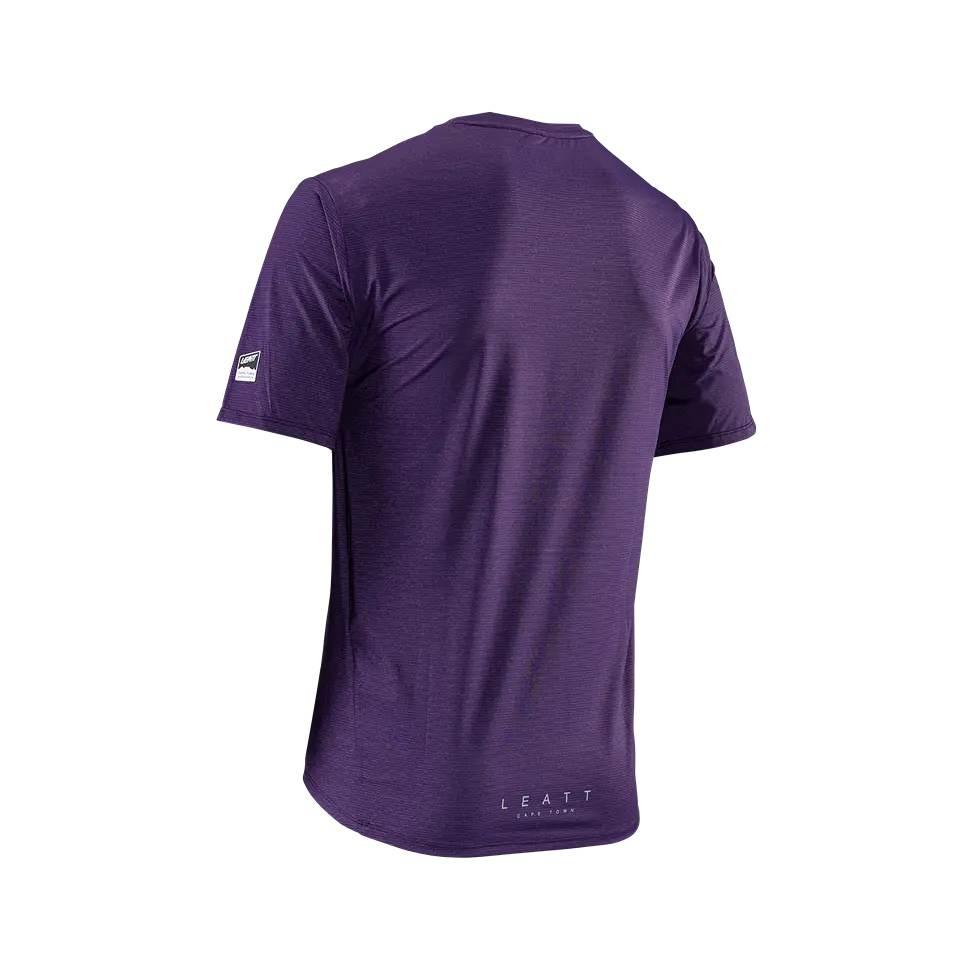 Leatt Koszulka Rowerowa Mtb Trail 1.0 X-Flow Jersey Velvet Kolor Fioletowy - zdjęcie 7