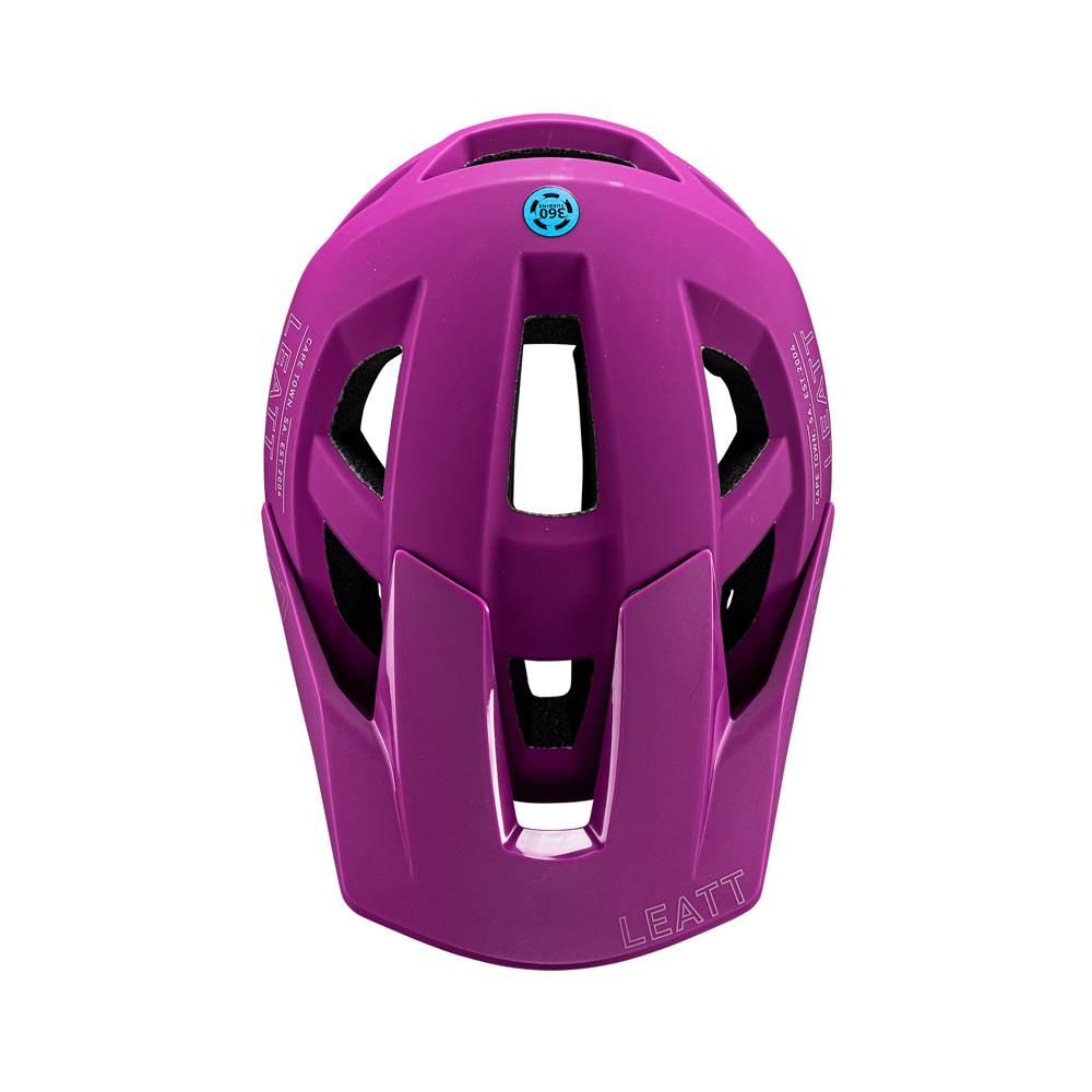 Leatt Kask Rowerowy Mtb Allmtn 2.0 V24 Helmet Purple Kolor Fioletowy Rozmia - zdjęcie 5