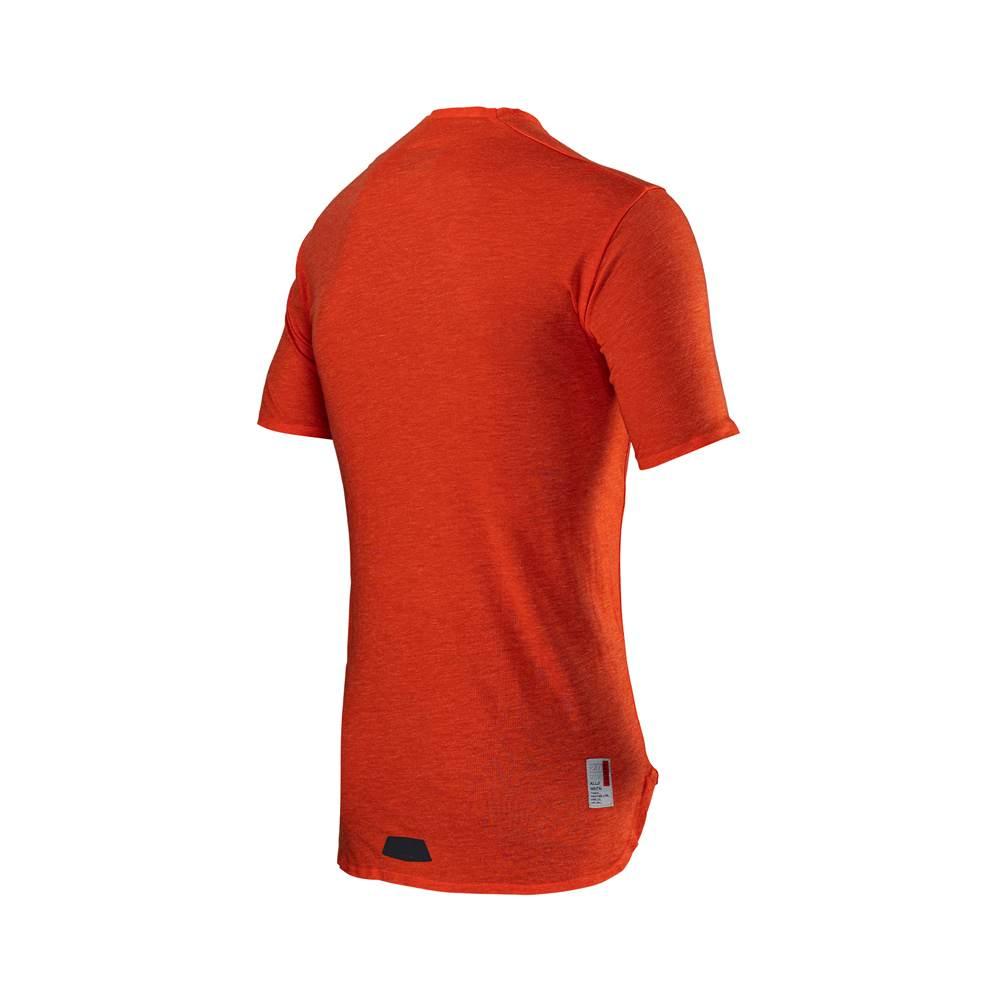 Leatt Koszulka Rowerowa Mtb Allmtn 2.0 Jersey Glow Kolor Czerwony Rozmiar X - zdjęcie 2