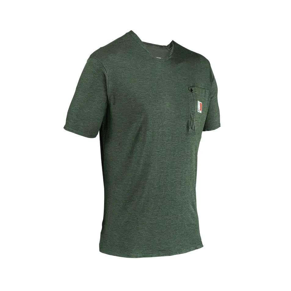 Leatt Koszulka Rowerowa Mtb Allmtn 2.0 Jersey Spinach Kolor Zielony Rozmiar - zdjęcie 3
