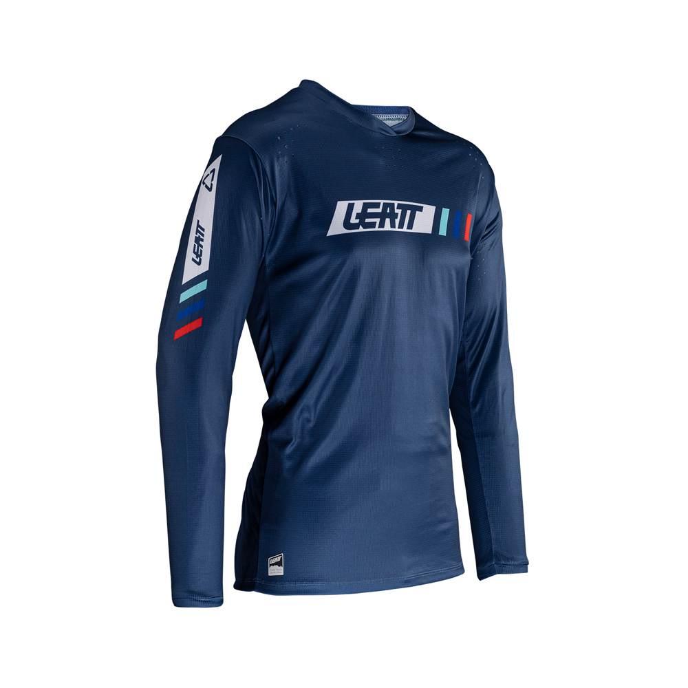Leatt Koszulka Rowerowa Mtb Enduro 4.0 Jersey Denim Kolor Granatowy Rozmiar