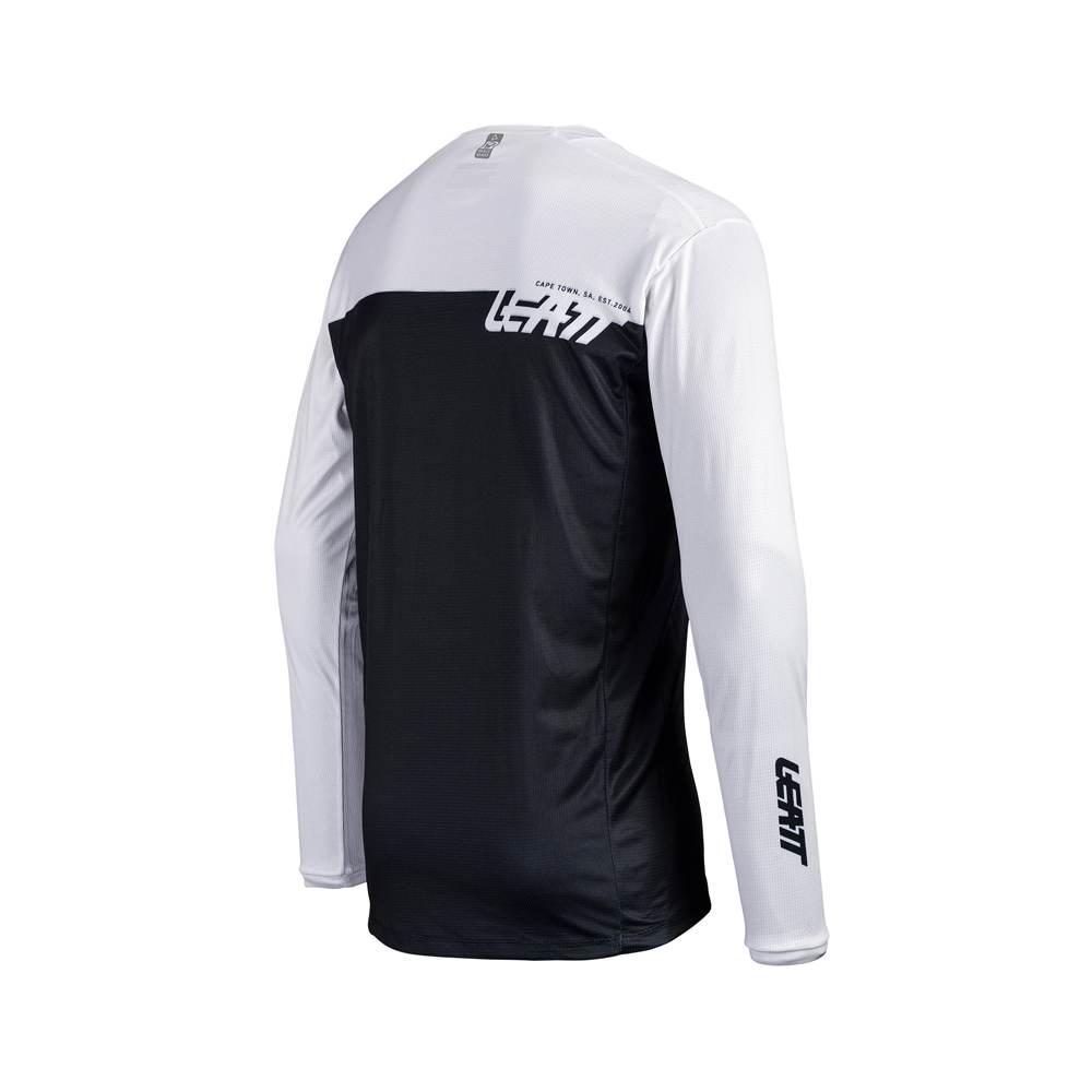 Leatt Koszulka Rowerowa Mtb Enduro 4.0 Jersey White Kolor Biały/Czarny Rozm - zdjęcie 2