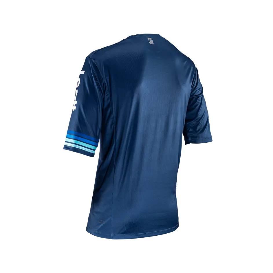 Leatt Koszulka Rowerowa Dziecięca Mtb Enduro 3.0 Junior Jersey Denim Kolor - zdjęcie 4