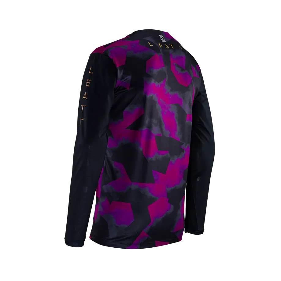Leatt Koszulka Rowerowa Mtb Gravity 3.0 Jersey Purple Kolor Fioletowy/Czarn - zdjęcie 7