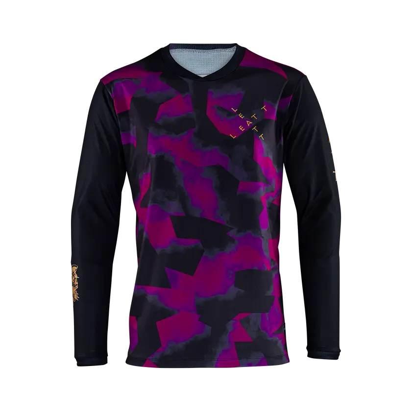 Leatt Koszulka Rowerowa Mtb Gravity 3.0 Jersey Purple Kolor Fioletowy/Czarn - zdjęcie 5