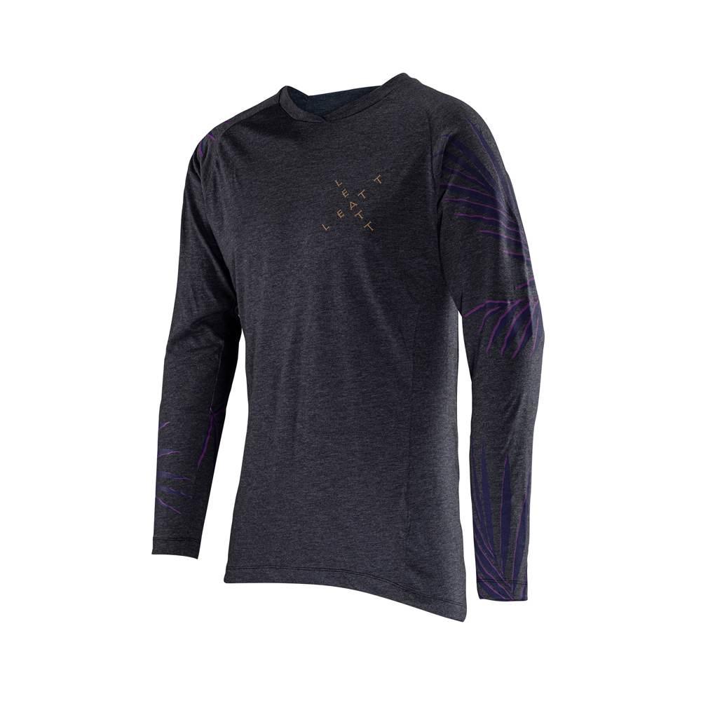 Leatt Koszulka Rowerowa Mtb Gravity 2.0 Jersey Palm Kolor Grafitowy Rozmiar